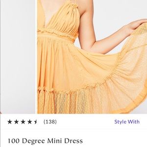 COPY - Free people 100 degrees dress